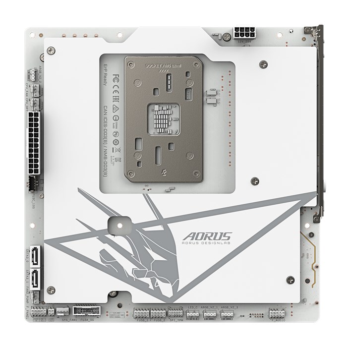 مادربرد گیگابایت مدل B850M AORUS STEALTH ICE AM5 - 6