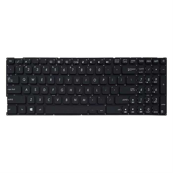 کیبورد لپ تاپ ایسوس VivoBook Max X541 مشکی اینترکوچک بدون فریم