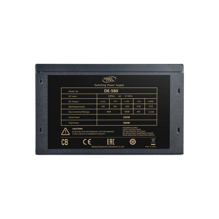 منبع تغذیه کامپیوتر دیپ کول مدل DP-DE580-BK - 8