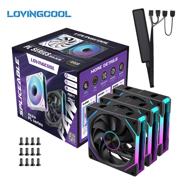فن کیس لاوینگ کول مدل  PL120 PRO 3 IN 1 - 4