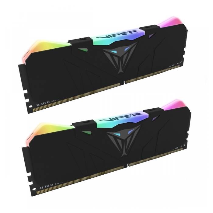 رم کامپیوتر DDR4 دو کاناله 4000 مگاهرتز CL16 پاتریوت مدل Patriot Viper RGB ظرفیت 16 گیگابایت - 3