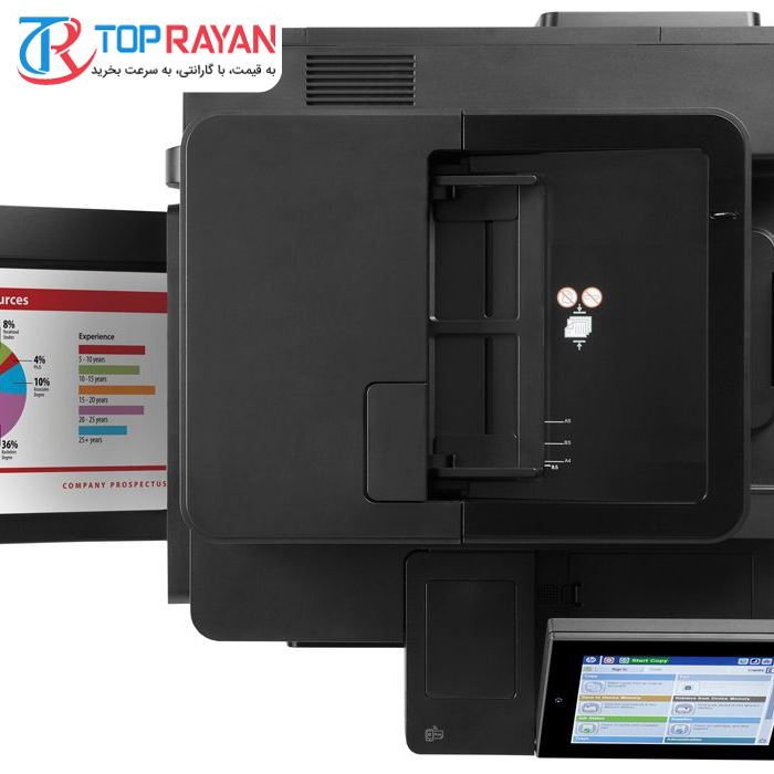 پرینتر چندکاره لیزری رنگی اچ پی مدل MFP M680dn - 5