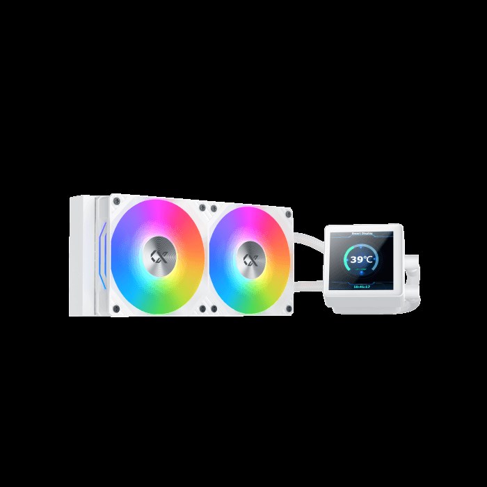 خنک کننده پردازنده زیگماتک مدل  CONNECT 240 ARCTIC WHITE - 3