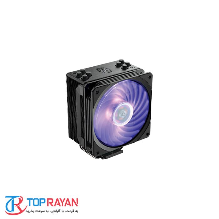 خنک کننده پردازنده کولرمستر مدل HYPER 212 RGB BLACK EDITION TURBO - 4