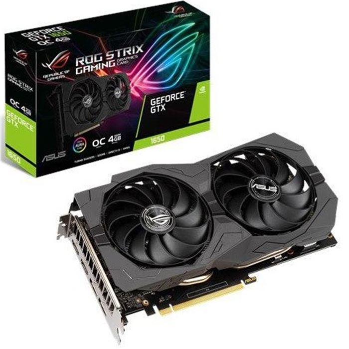 کارت گرافیک ایسوس مدل ROG-STRIX-GTX1650-O4GD6-GAMING با حافظه 4 گیگابایت
