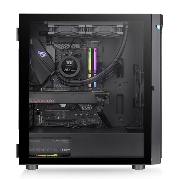 کیس Thermaltake H590 Tempered Glass ARGB - Black - 3