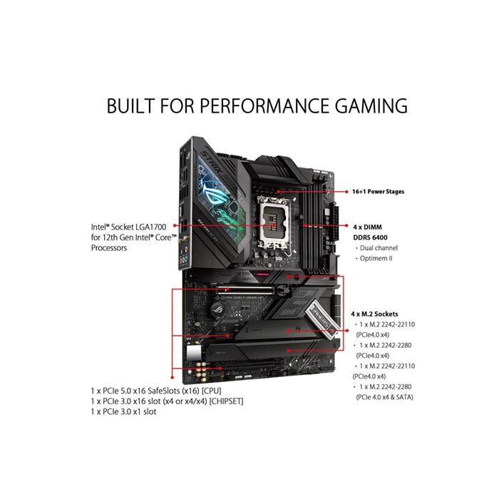 مادربرد ایسوس ROG STRIX Z690-F GAMING WIFI DDR5 - 4