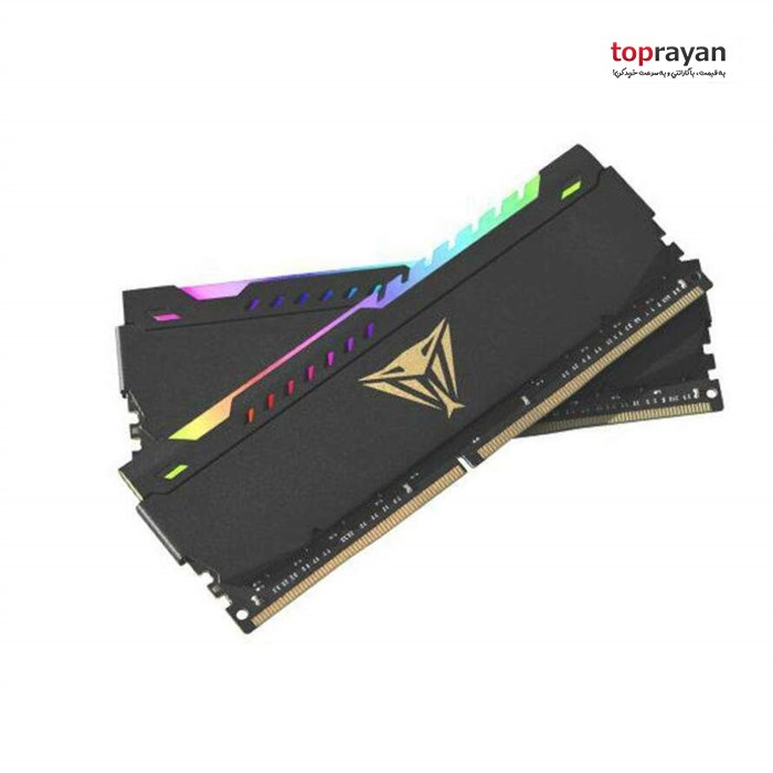 رم پاتریوت Patriot Viper STEEL RGB 32GB 2x16GB 3200MHz CL18 - 3