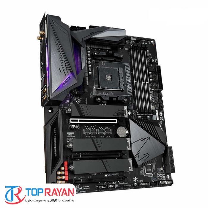مادربرد گیگابایت مدل B550 AORUS MASTER سوکت AM4 - 4