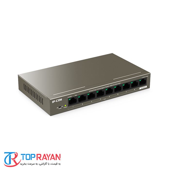 F1109P-8-102W 9 Port Fast Unmanaged Switch With 8 Port PoE - 3
