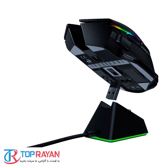 ماوس ریزر مخصوص بازی مدل Basilisk Ultimate & Dock - 5