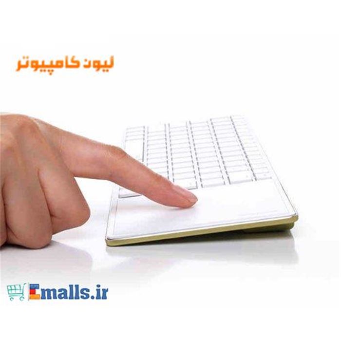 کیبورد بلوتوث و مجهز به تاچ‌پد رپو مدل E6700 - 8