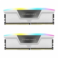 کورسیر  VENGEANCE RGB White 32GB 16GBx2 5600MHz CL36 DDR5 Dual Channel Desktop Ram