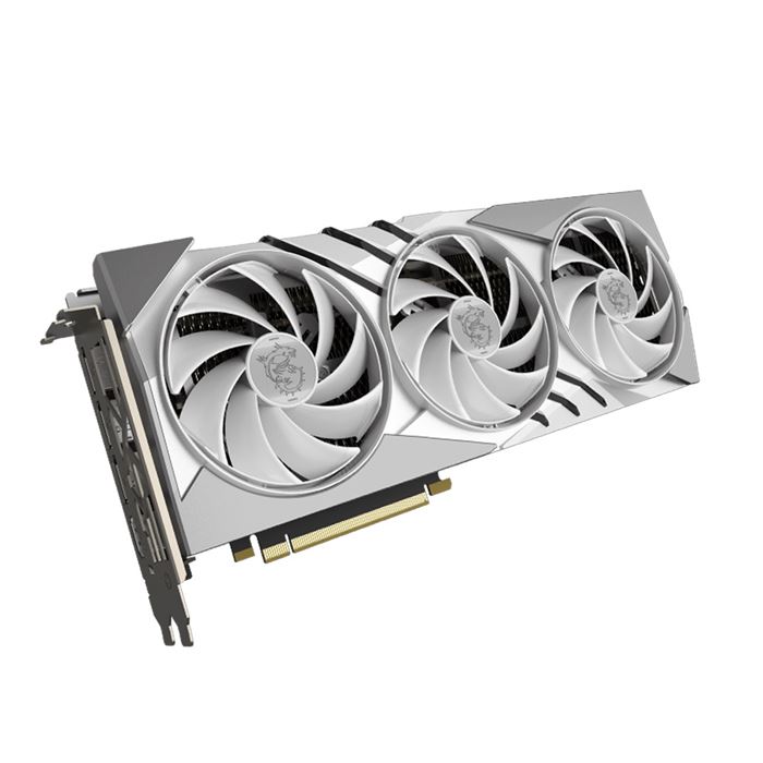 کارت گرافیک سفید ام اس آی RTX 4060Ti GAMING X Trio Slim White   - 4