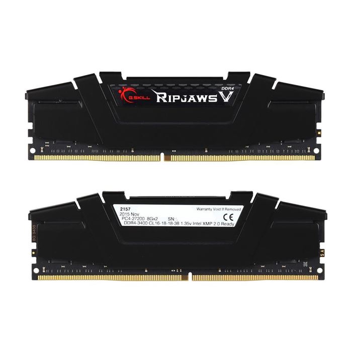 رم دسکتاپ DDR4 دو کاناله 3400 مگاهرتز CL16 جی اسکیل سری Ripjaws V ظرفیت 16 گیگابایت - 5