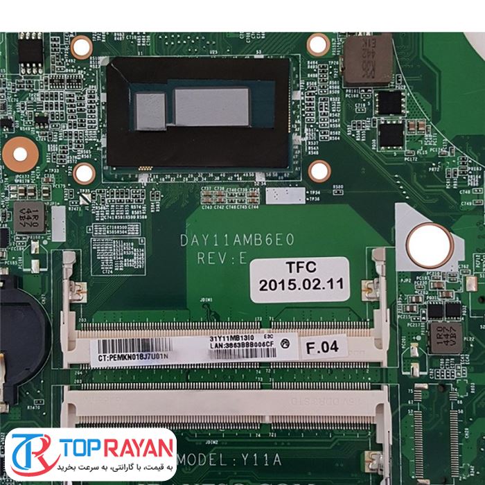 مادربرد لپ تاپ اچ پی مدل ENVY ۱۷-P CPU-I۳-۴_Y۱۱A - 4
