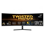 تویستد مایندز  TM49CDQHDVA 75HZ 49inch DQHD 120Hz 1ms Monitor