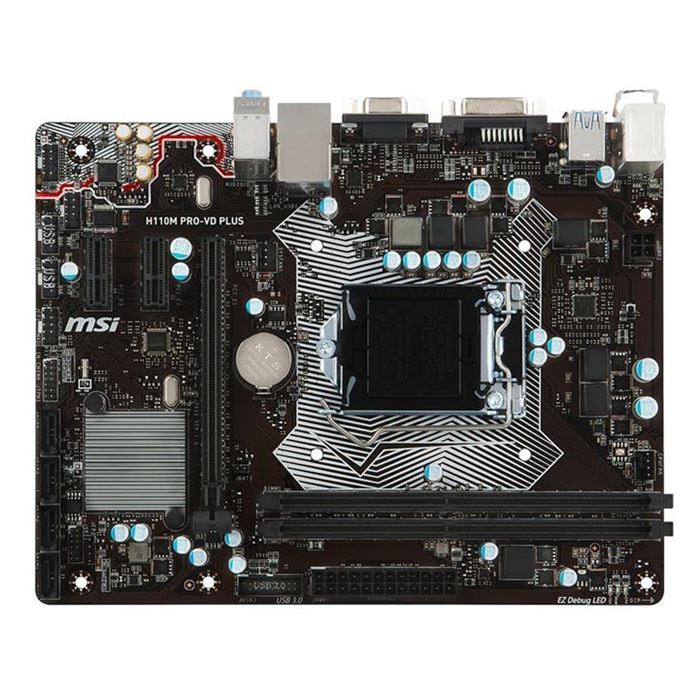 MSI H110M PRO-VH PLUS Motherboard - 3