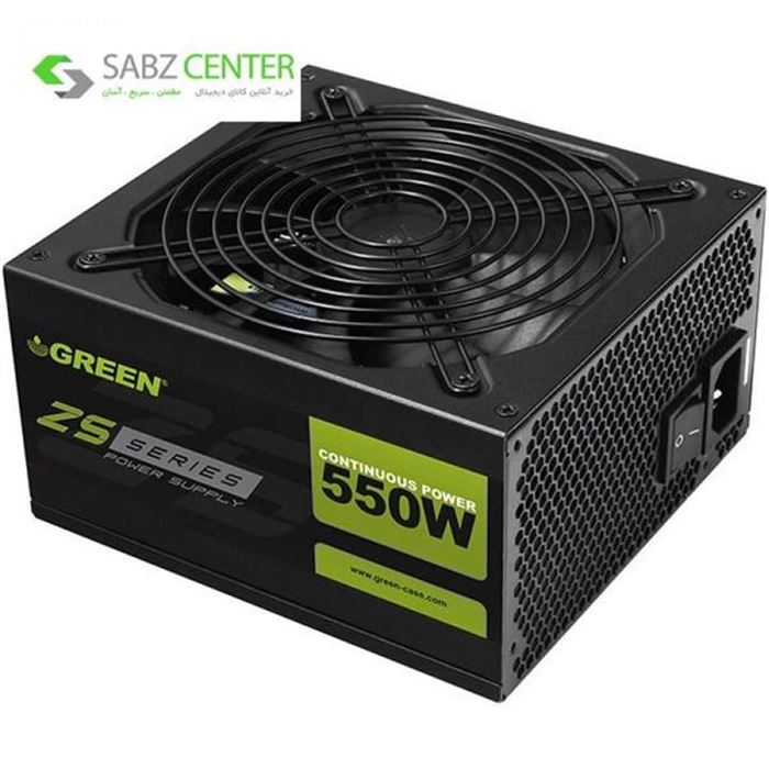 منبع تغذیه کامپیوتر گرین مدل GP550A-ZS - 6