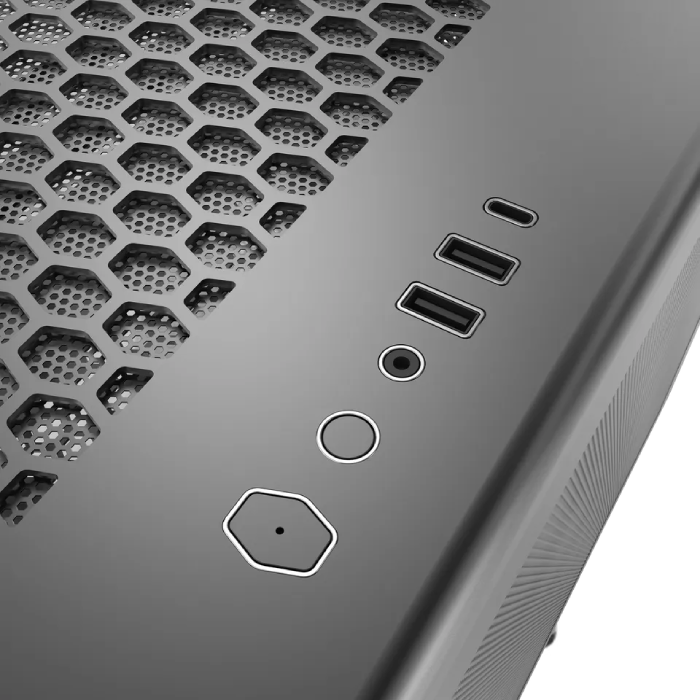 کیس گیمینگ کولر مستر مدل Elite 600 Black - 3