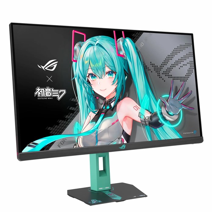 مانیتور گیمینگ 27 اینچ ایسوس ROG STRIX XG27ACMEG-G HATSUNE MIKU EDITION (260هرتز) - 3