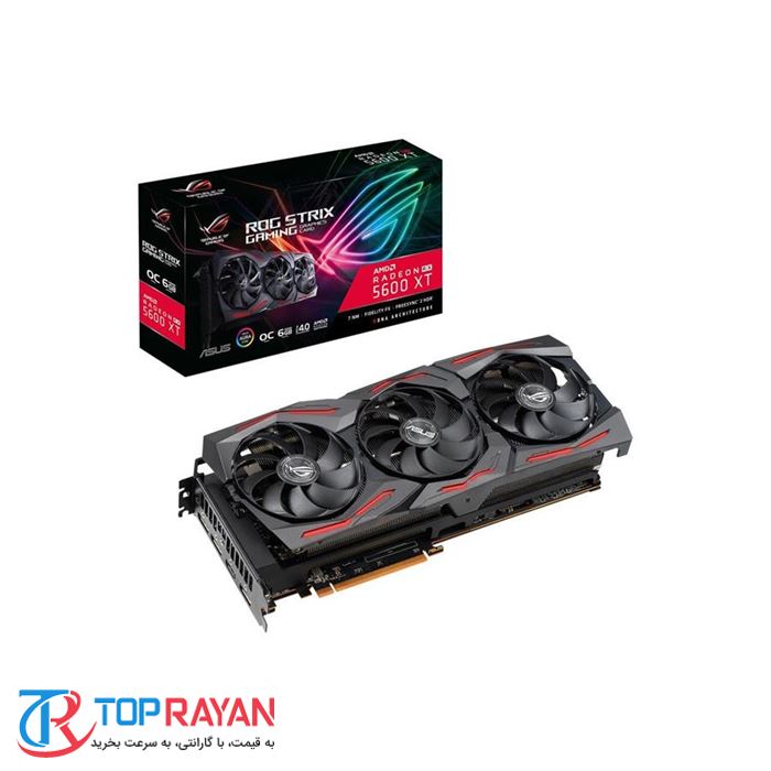 کارت گرافیک ایسوس مدل ROG-STRIX-RX۵۶۰۰XT-O۶G-GAMING با حافظه ۶ گیگابایت - 6