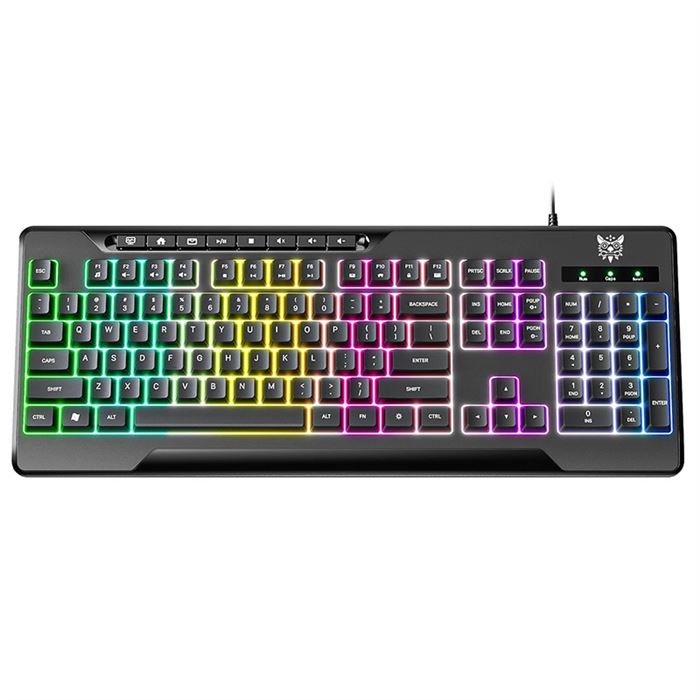 ست گیمینگ اونیکوما مدل TZ5006، سوییچ ممبران، Full-Size، نورپردازی LED RGB - 9
