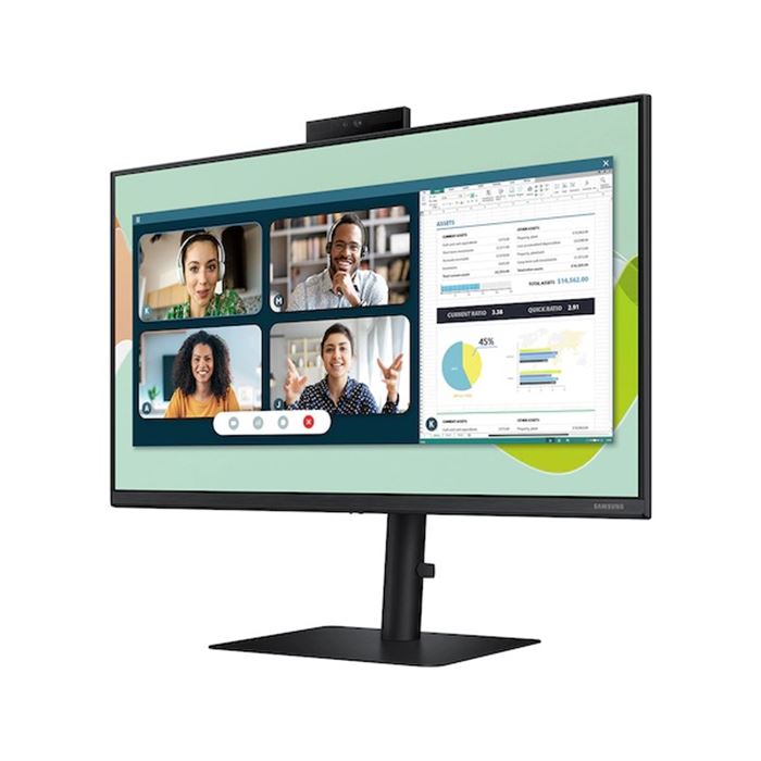 مانیتور استوک سامسونگ 24 اینچ مدل S24A400VEN XZA IPS با پورت HDMI Display VGA USB HUB  - 3