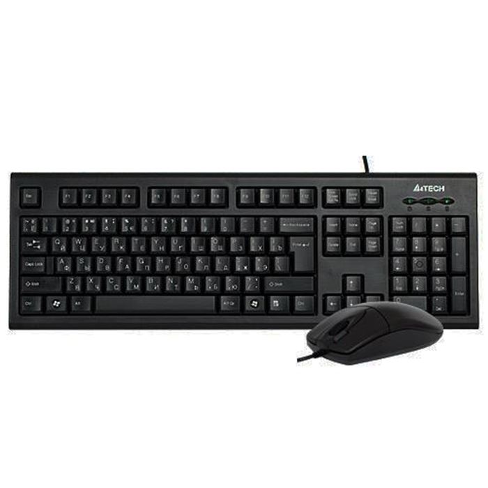 کیبورد و ماوس باسیم ای فورتک KR-8520D - 2