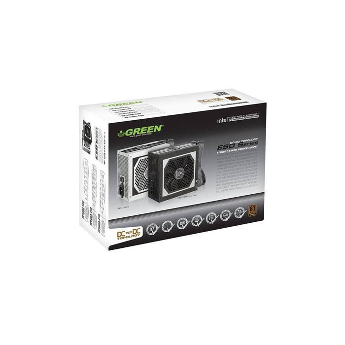منبع تغذیه کامپیوتر نیمه ماژولار گرین مدل GP530A-ESD - 3