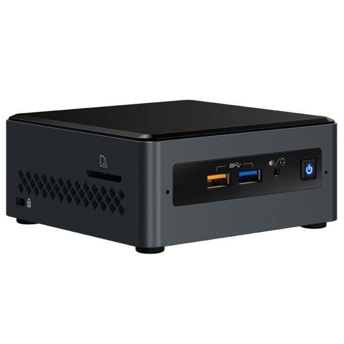 کیس آماده اینتل مدل NUC۷PJYH با پردازنده J5005 رم 4GB حافظه 120GB