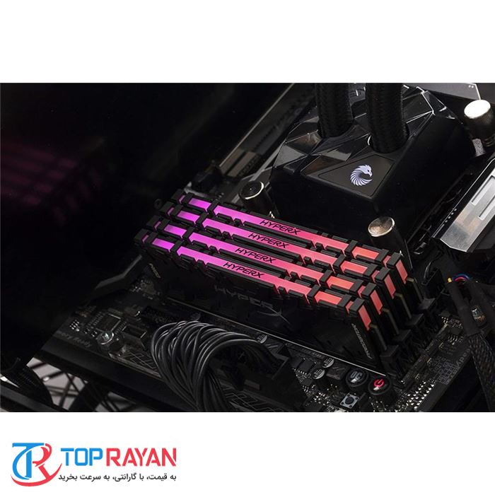 رم کینگستون سری HyperX Predator RGB با ظرفیت 16 گیگابایت و فرکانس 3000 مگاهرتز - 5