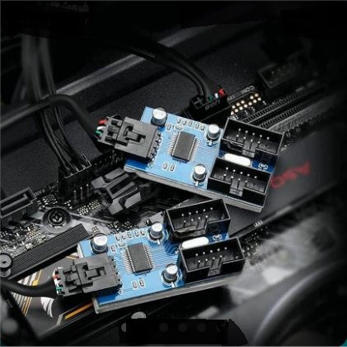 اسپلیتر و هاب USB 9 Pin اینترنال مادربورد - 2