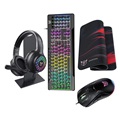 ONIKUMA TZ5006 Gaming Set, Membrane Switch, Full-Size, RGB LED Lighting