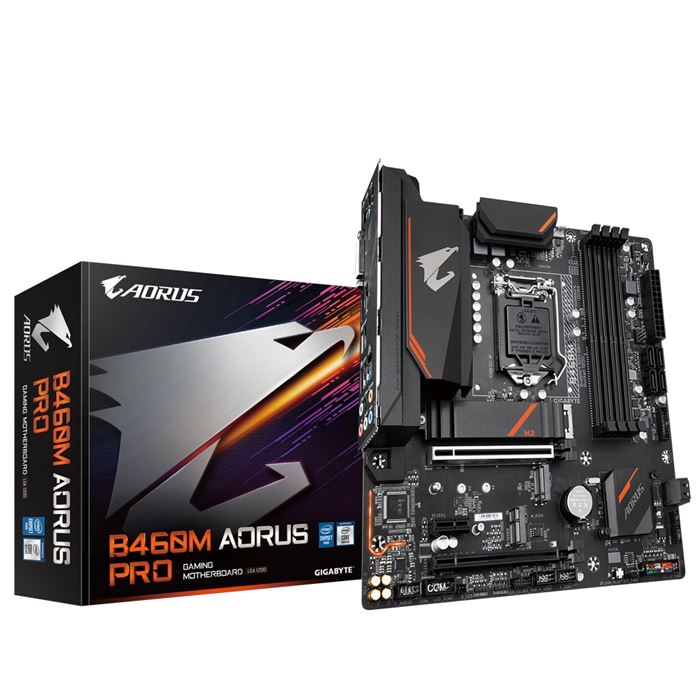 مادربرد گیگابایت مدل B460M AORUS PRO (rev. 1.0) LGA 1200 