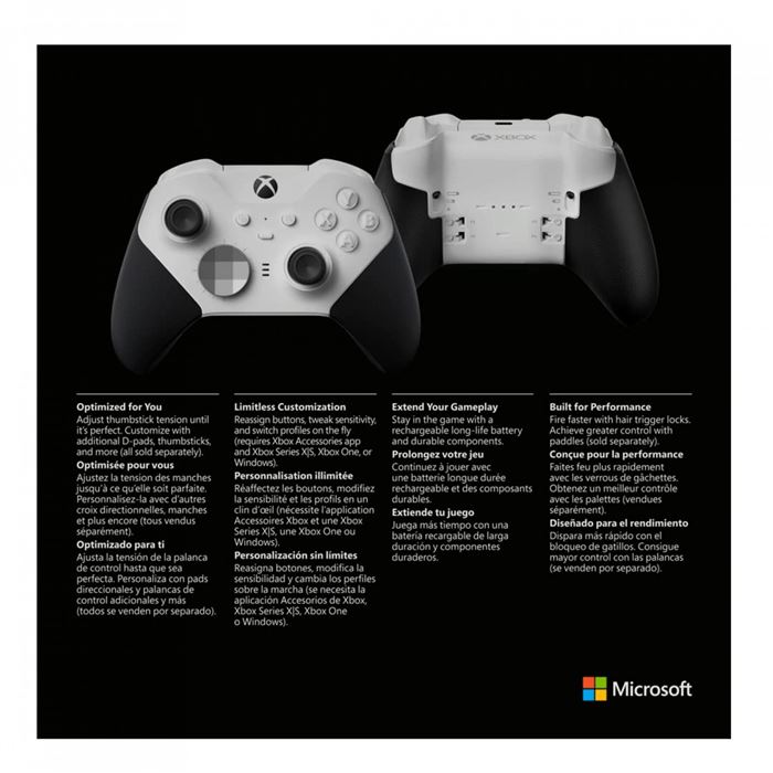 دسته بازی Xbox Wireless Elite Series 2 - Core Edition - White - 6