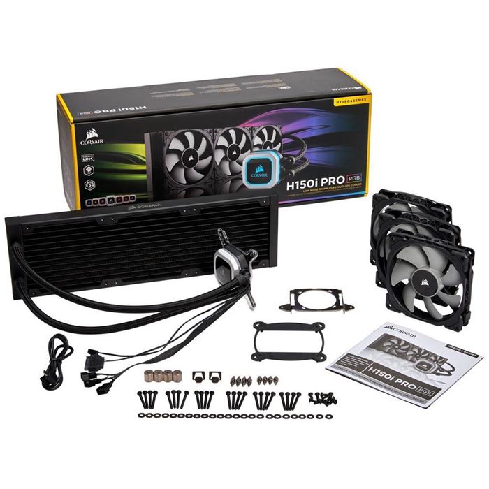 خنک کننده مایع پردازنده کرسیر مدل Hydro Series H۱۵۰i PRO RGB - 6