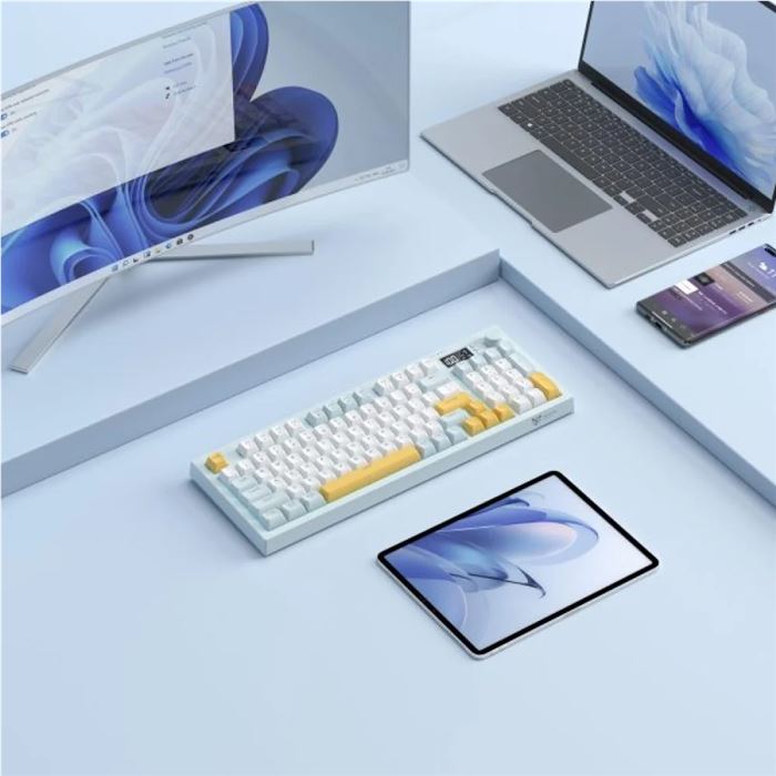 کیبورد بی‌سیم گیمینگ اونیکوما مدل G80 - 11