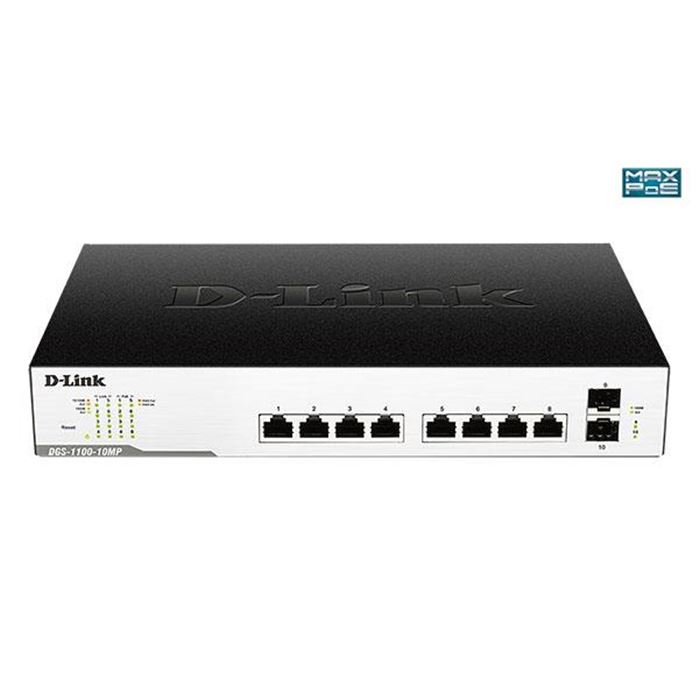 سوییچ 10 پورت دی-لینک مدل DGS-1100-10MP - 5