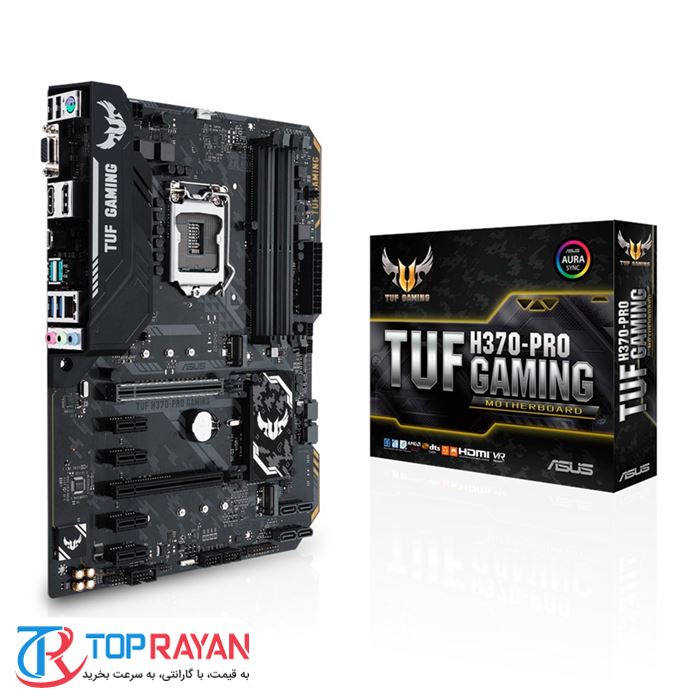 مادربرد ایسوس مدل  TUF H370-PRO GAMING LGA 1151 - 5