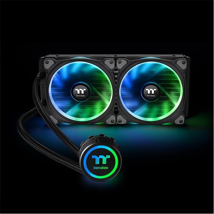 خنک کننده مایع پردازنده ترمالتیک مدل Floe Riing RGB 280 TT Premium Edition - 9