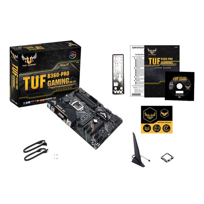 مادربرد ایسوس مدل TUF B360-PRO GAMING (WI-FI) LGA 1151 - 9