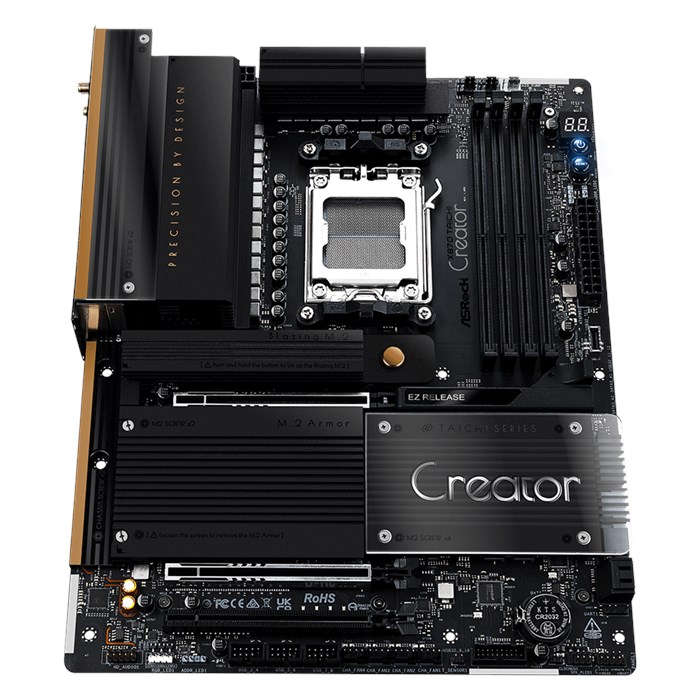 مادربرد ازراک مدل X870 Taichi Creator D5  - 5