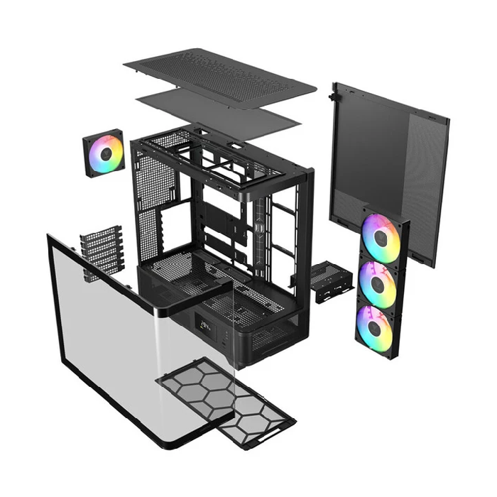 کیس گیمینگ گیم دیاس مدل ATLAS P2 CG - 5