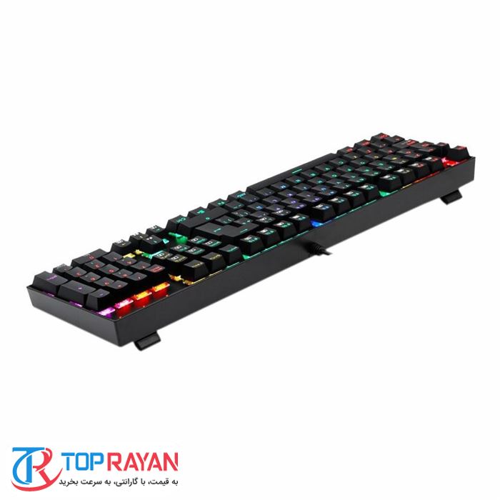 کیبورد مخصوص بازی ردراگون مدل K551 MITRA RGB - 7