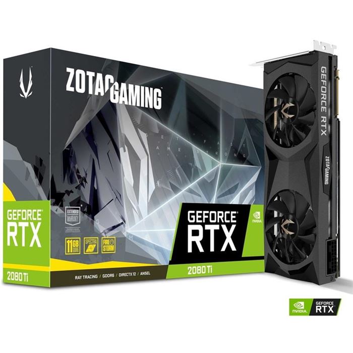 کارت گرافیک زوتک مدل GeForce RTX ۲۰۸۰ Ti با حافظه ۱۱ گیگابایت