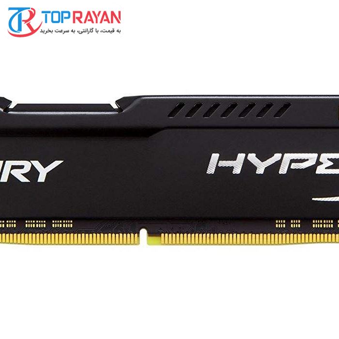 رم کینگستون سری HyperX Fury Black با ظرفیت 16 گیگابایت و فرکانس 3200 مگاهرتز - 2