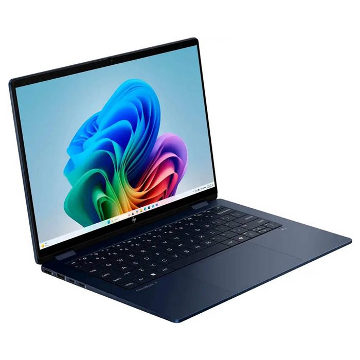 لپ تاپ 14 اینچی اچ‌ پی مدل OmniBook X Flip 14-fm0013dx-Core Ultra 5 226V-16GB LPDDR5X 8533MHz-512GB SSD-Touch-Backlit-W به همراه قلم - 2