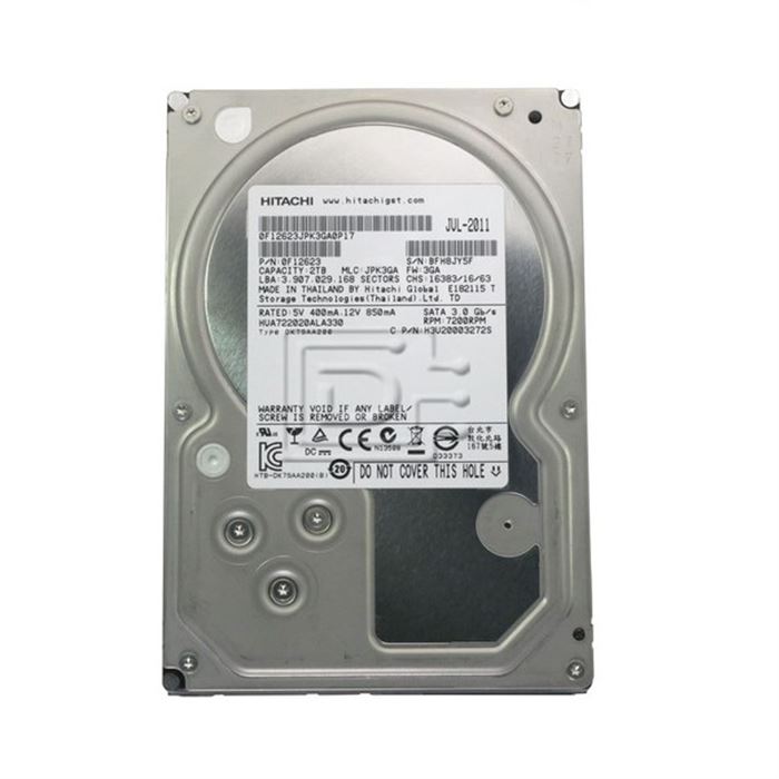 هارد دیسک اینترنال هیتاچی مدل 0F10629 ظرفیت 2 ترابایت
