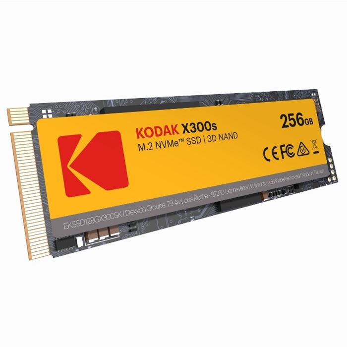 حافظه SSD اینترنال کداک مدل X300s PCIe Gen3x4 M.2 2280 ظرفیت 256 گیگابایت